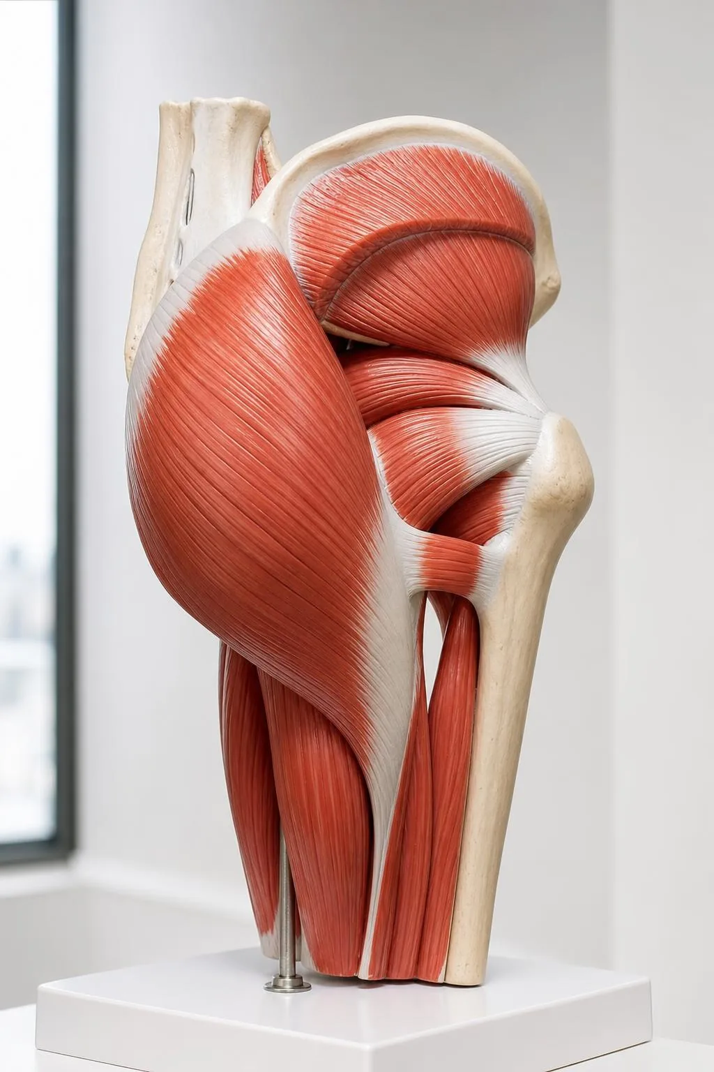 Anatomia Completa dos Glúteos — versão vertical para Pinterest